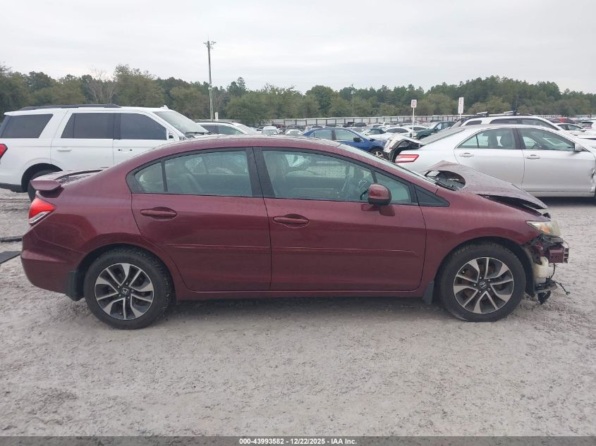 2013 Honda Civic Ex-L VIN: 19XFB2F96DE065499 Lot: 43993582