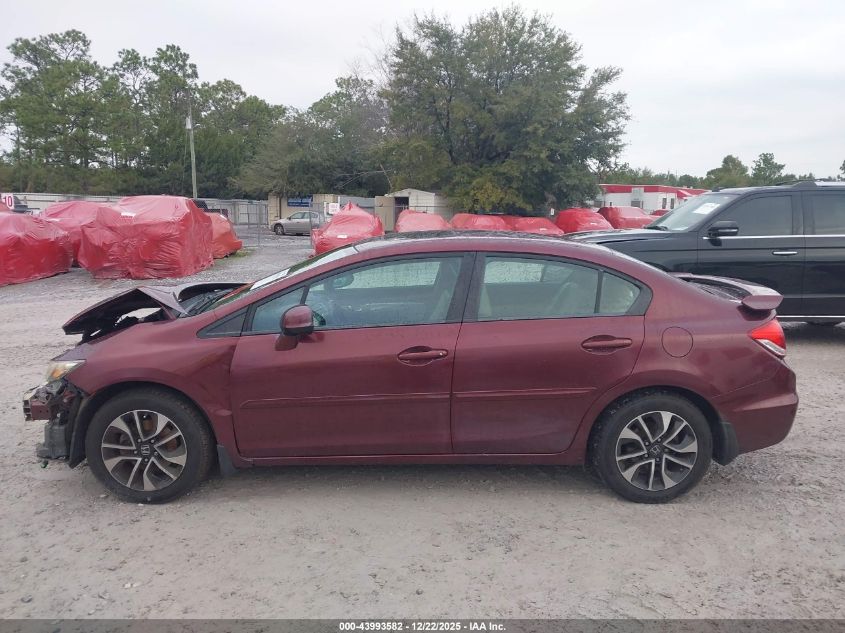 2013 Honda Civic Ex-L VIN: 19XFB2F96DE065499 Lot: 43993582