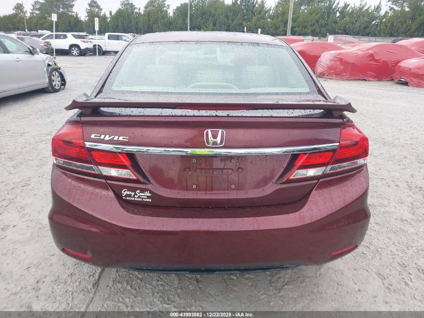 2013 Honda Civic Ex-L VIN: 19XFB2F96DE065499 Lot: 43993582