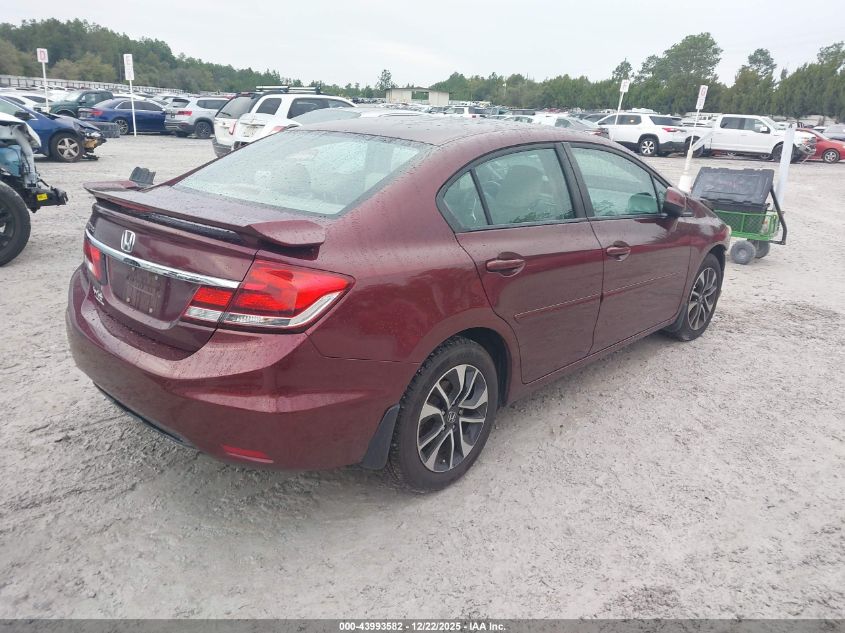 2013 Honda Civic Ex-L VIN: 19XFB2F96DE065499 Lot: 43993582