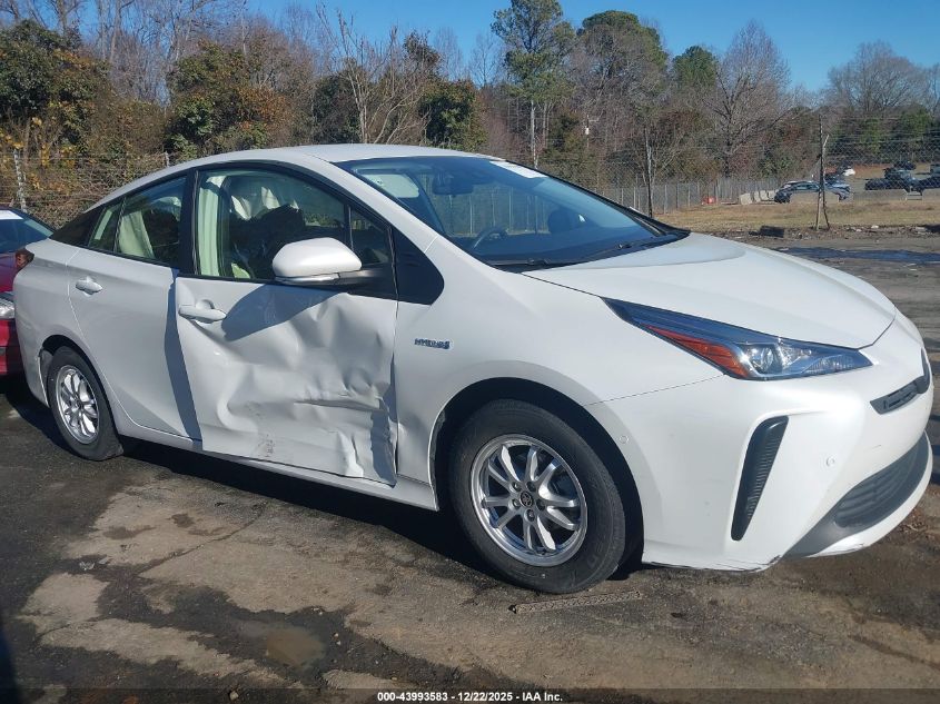 2022 Toyota Prius Le VIN: JTDKAMFU7N3177190 Lot: 43993583
