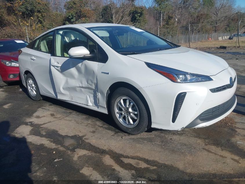 2022 Toyota Prius Le VIN: JTDKAMFU7N3177190 Lot: 43993583