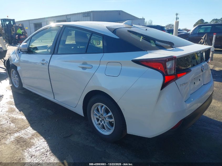 2022 Toyota Prius Le VIN: JTDKAMFU7N3177190 Lot: 43993583