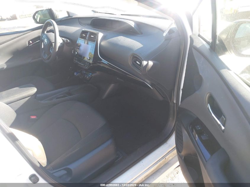 2022 Toyota Prius Le VIN: JTDKAMFU7N3177190 Lot: 43993583