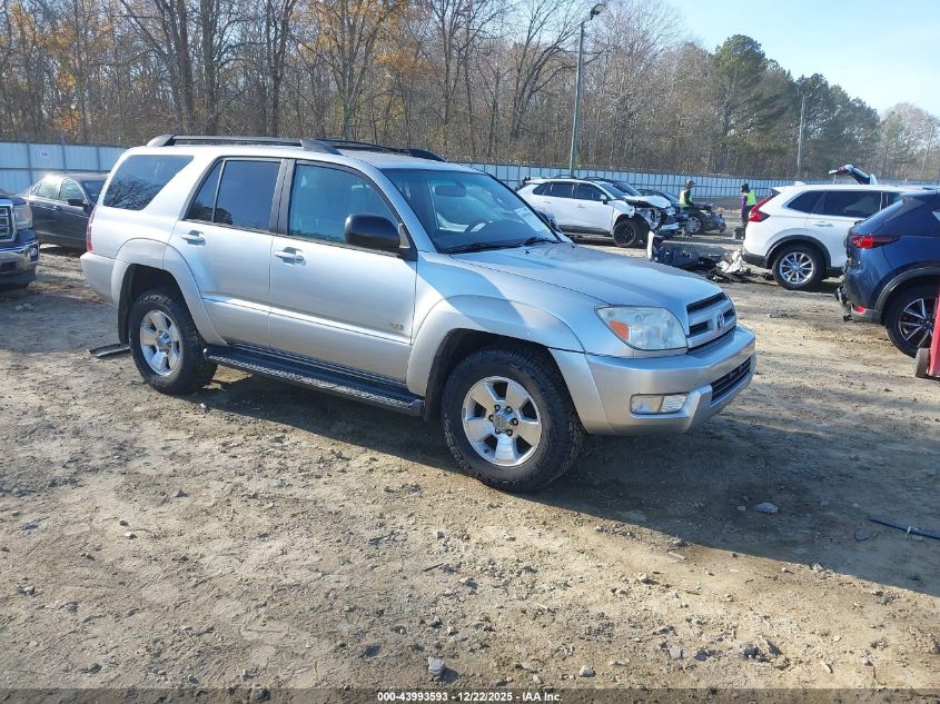 2004 Toyota 4Runner Sr5 V6 VIN: JTEZU14R740042256 Lot: 43993593