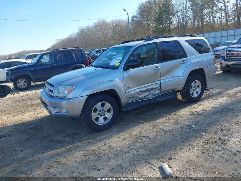 2004 Toyota 4Runner Sr5 V6 VIN: JTEZU14R740042256 Lot: 43993593