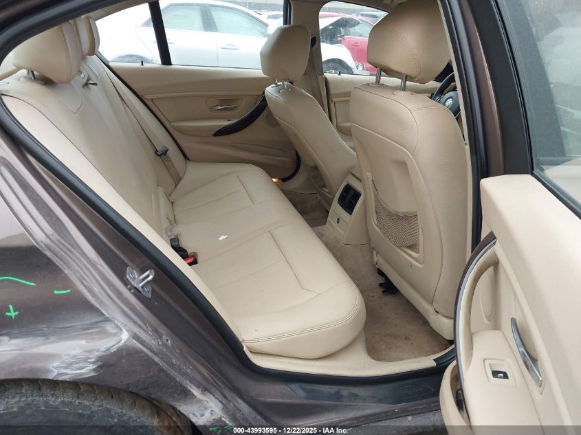 2015 BMW 328I xDrive VIN: WBA3B5G55FNS19566 Lot: 43993595