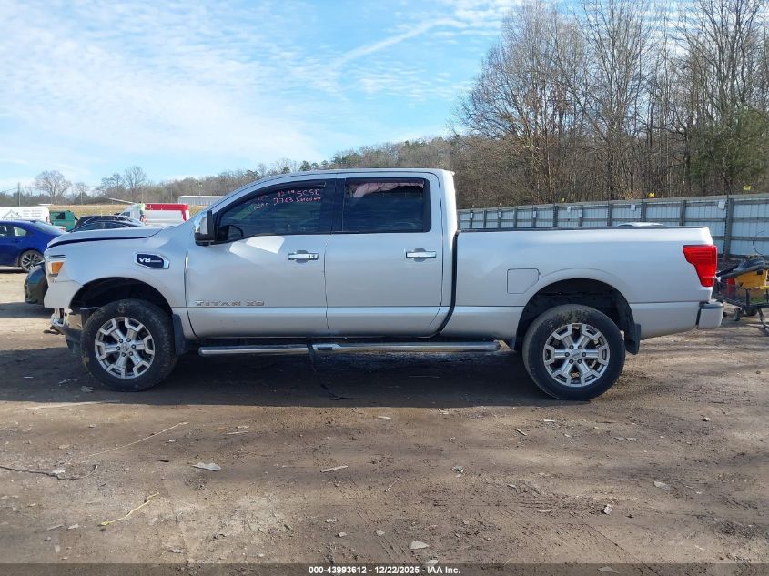 2017 Nissan Titan Xd Platinum Reserve Gas/S Gas/Sl Gas/Sv Gas VIN: 1N6AA1F22HN507199 Lot: 43993612