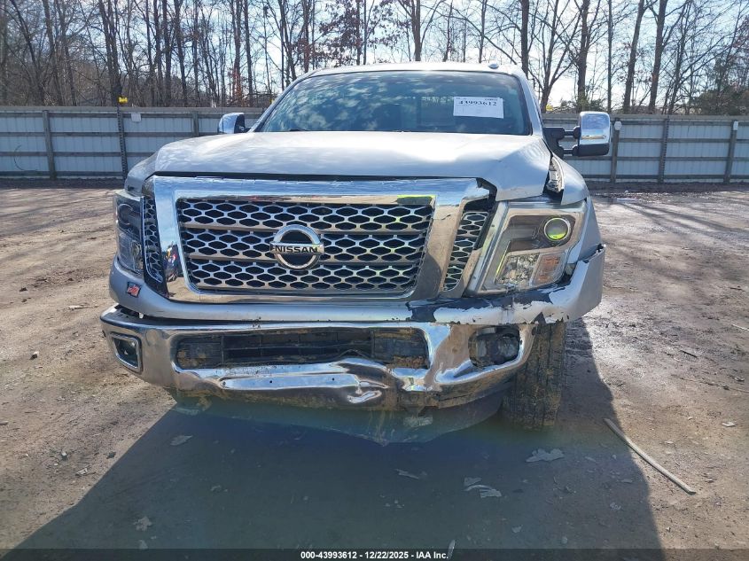 2017 Nissan Titan Xd Platinum Reserve Gas/S Gas/Sl Gas/Sv Gas VIN: 1N6AA1F22HN507199 Lot: 43993612