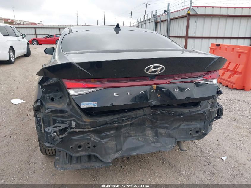 2021 Hyundai Elantra Sel VIN: KMHLM4AG3MU194831 Lot: 43993642