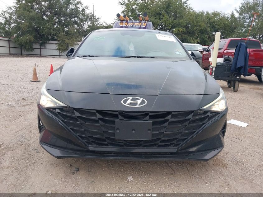 2021 Hyundai Elantra Sel VIN: KMHLM4AG3MU194831 Lot: 43993642