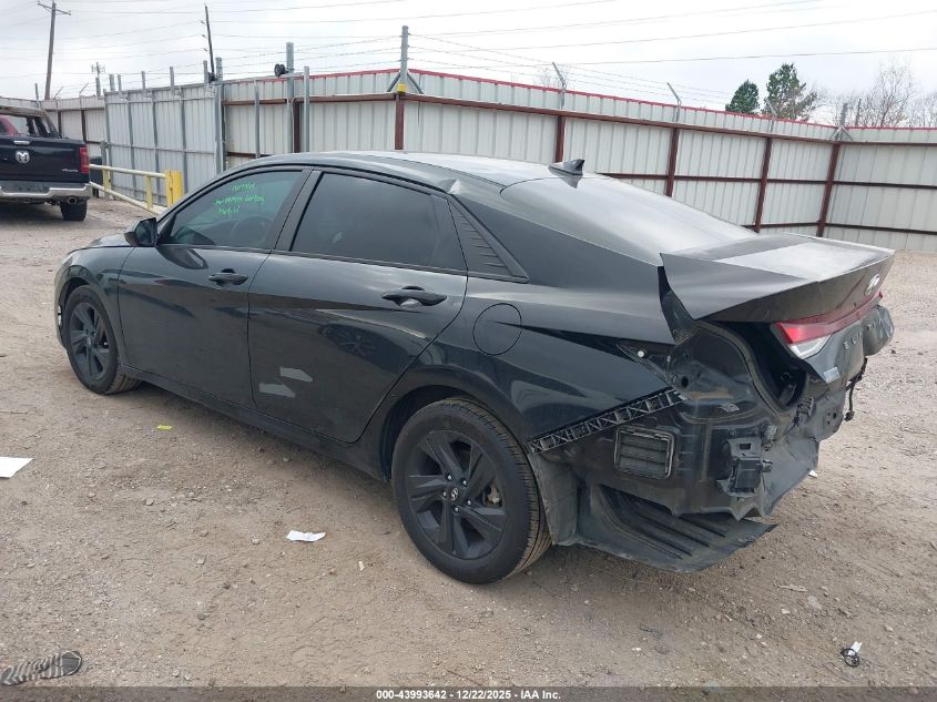 2021 Hyundai Elantra Sel VIN: KMHLM4AG3MU194831 Lot: 43993642