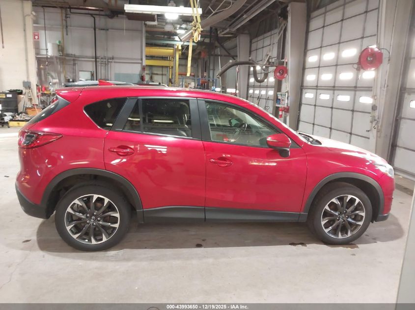 2016 Mazda Cx-5 Grand Touring VIN: JM3KE4DYXG0828611 Lot: 43993650