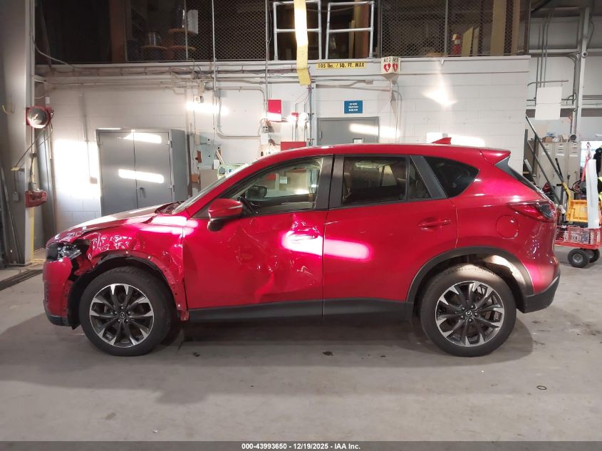 2016 Mazda Cx-5 Grand Touring VIN: JM3KE4DYXG0828611 Lot: 43993650