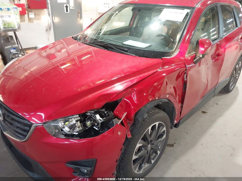 2016 Mazda Cx-5 Grand Touring VIN: JM3KE4DYXG0828611 Lot: 43993650