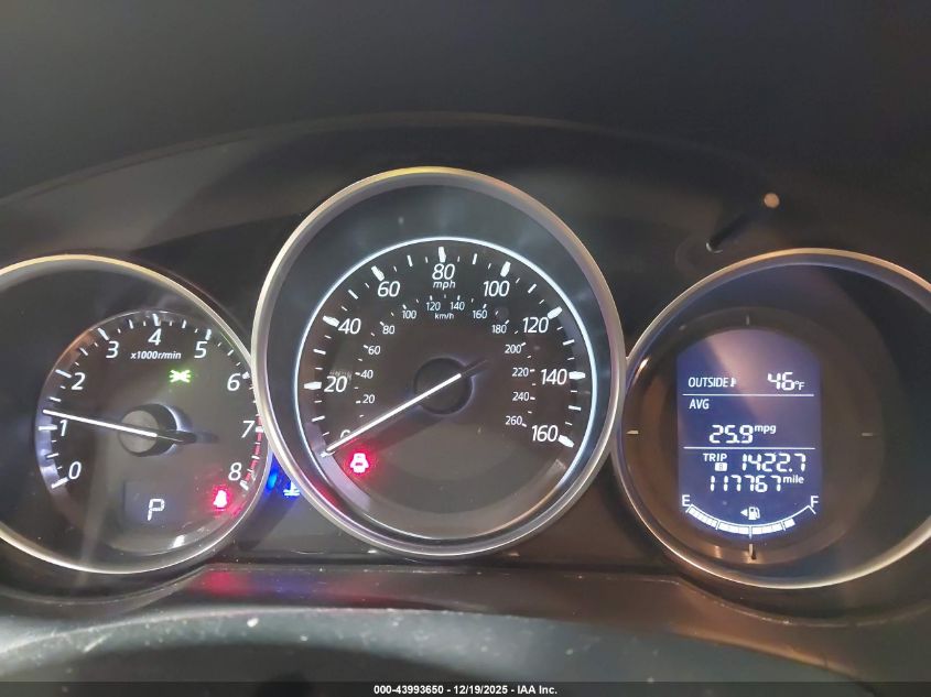 2016 Mazda Cx-5 Grand Touring VIN: JM3KE4DYXG0828611 Lot: 43993650