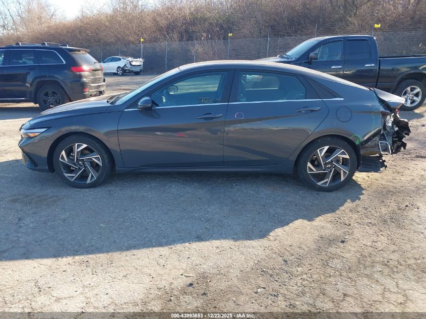 2024 Hyundai Elantra Sel VIN: KMHLS4DG0RU695152 Lot: 43993653