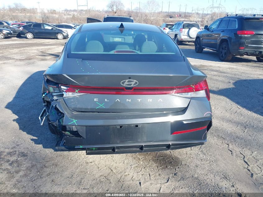 2024 Hyundai Elantra Sel VIN: KMHLS4DG0RU695152 Lot: 43993653