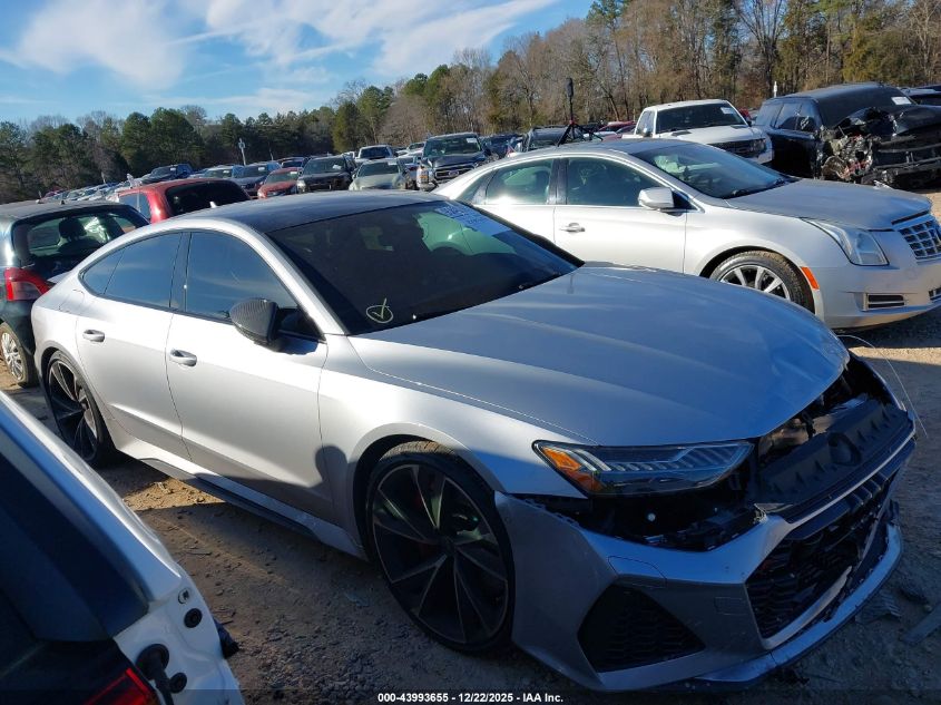 2021 Audi Rs 7 Sportback Tfsi Quattro Tiptronic VIN: WUAPCBF26MN905722 Lot: 43993655