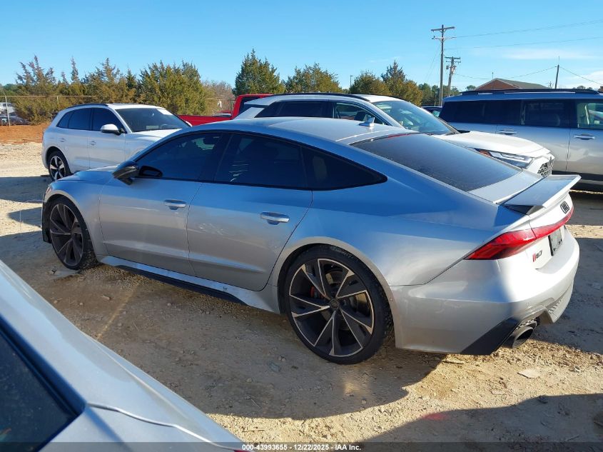 2021 Audi Rs 7 Sportback Tfsi Quattro Tiptronic VIN: WUAPCBF26MN905722 Lot: 43993655