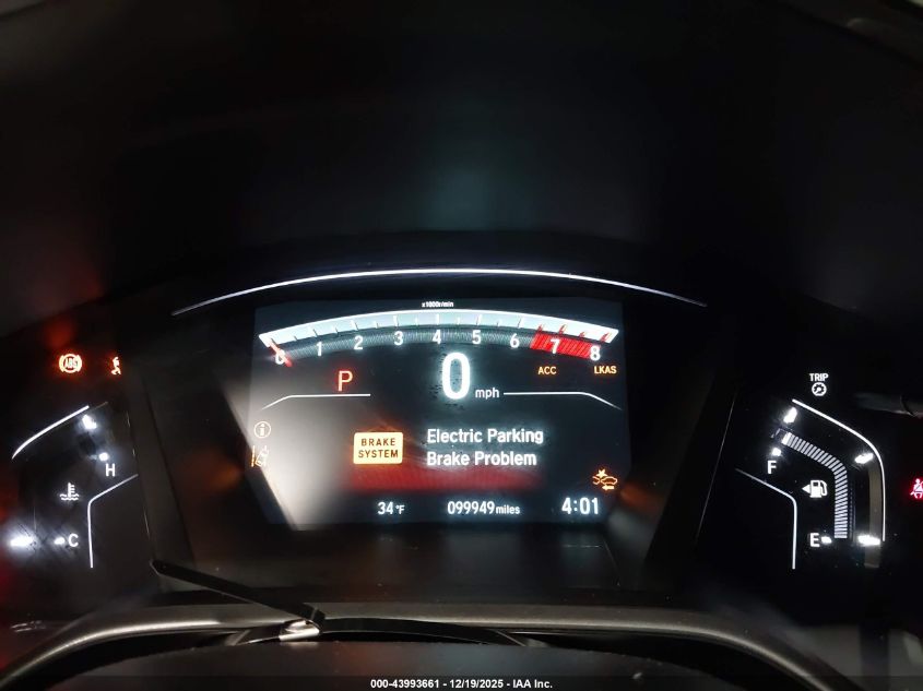 2017 Honda Cr-V Touring VIN: 2HKRW2H97HH649877 Lot: 43993661