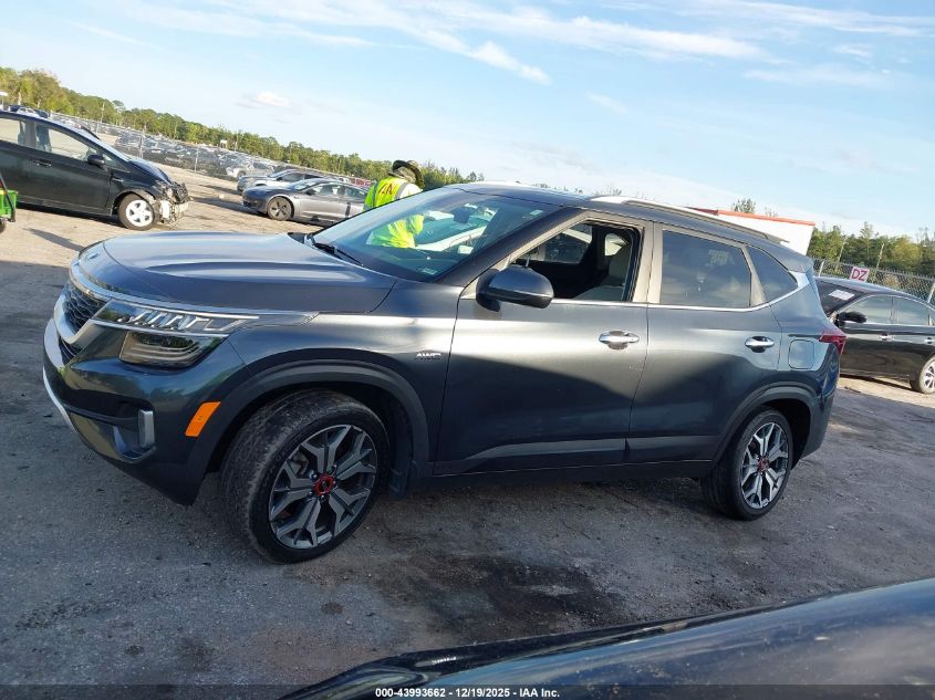 2021 Kia Seltos Sx Turbo VIN: KNDETCA26M7107517 Lot: 43993662