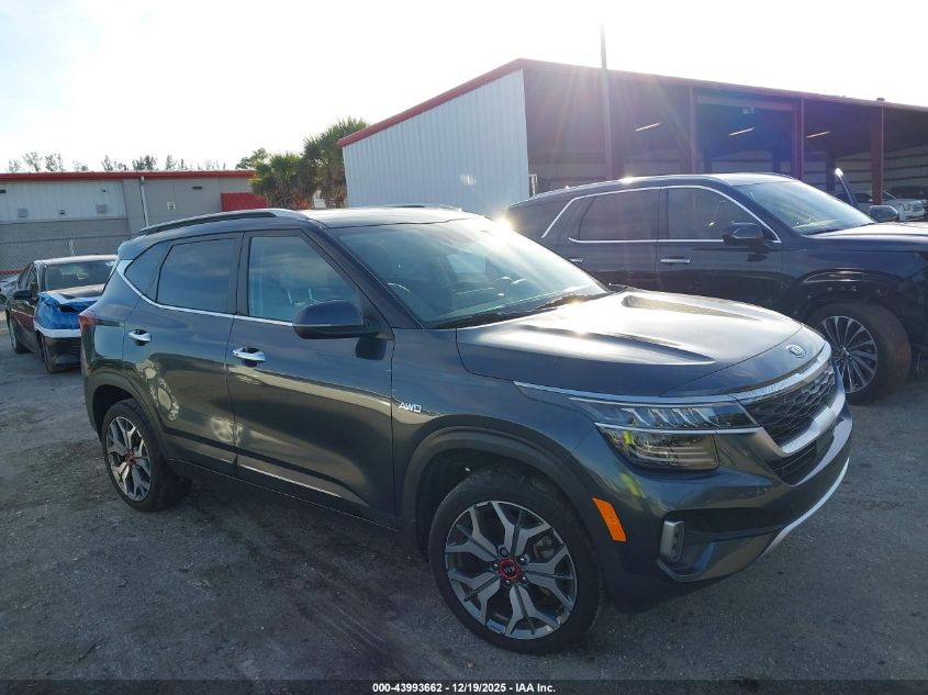 2021 Kia Seltos Sx Turbo VIN: KNDETCA26M7107517 Lot: 43993662