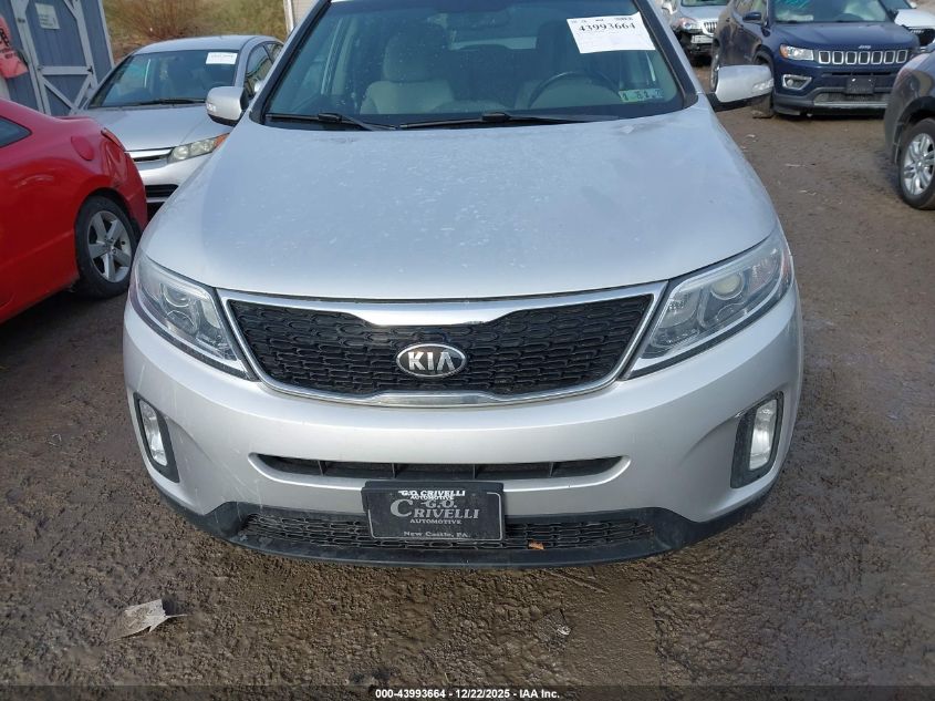 2015 Kia Sorento Lx VIN: 5XYKTCA66FG578322 Lot: 43993664