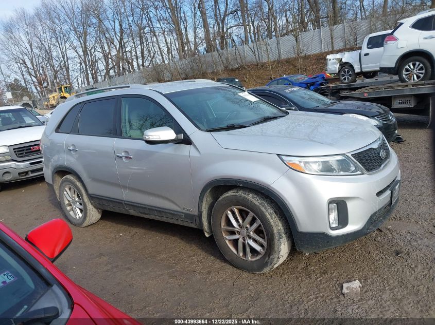 2015 Kia Sorento Lx VIN: 5XYKTCA66FG578322 Lot: 43993664
