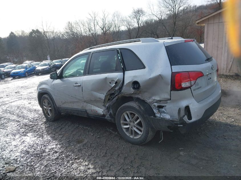2015 Kia Sorento Lx VIN: 5XYKTCA66FG578322 Lot: 43993664