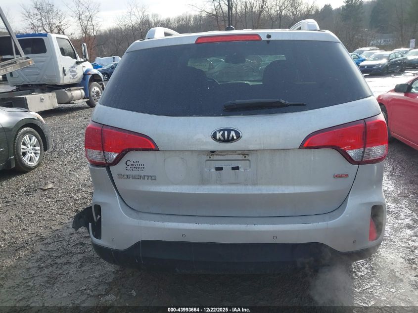 2015 Kia Sorento Lx VIN: 5XYKTCA66FG578322 Lot: 43993664