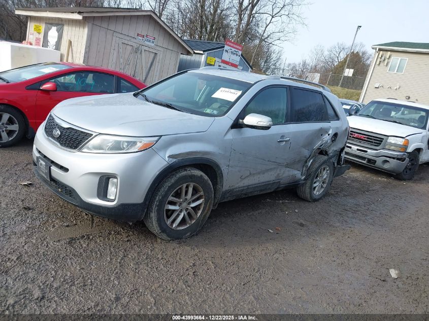 2015 Kia Sorento Lx VIN: 5XYKTCA66FG578322 Lot: 43993664