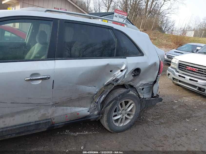2015 Kia Sorento Lx VIN: 5XYKTCA66FG578322 Lot: 43993664