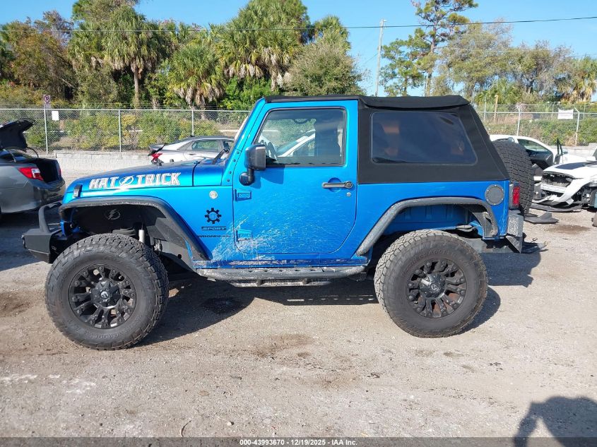 2015 Jeep Wrangler Sport VIN: 1C4AJWAG6FL560791 Lot: 43993670