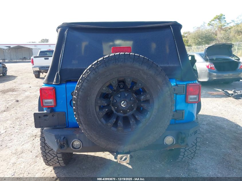 2015 Jeep Wrangler Sport VIN: 1C4AJWAG6FL560791 Lot: 43993670