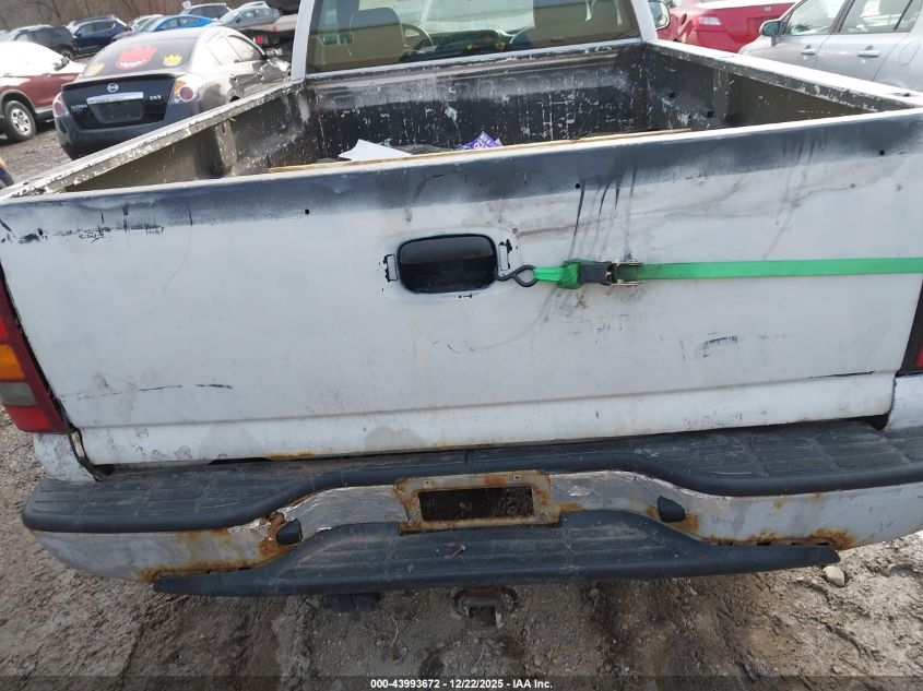 2006 GMC Sierra 1500 Work Truck VIN: 1GTEC14VX6E201229 Lot: 43993672