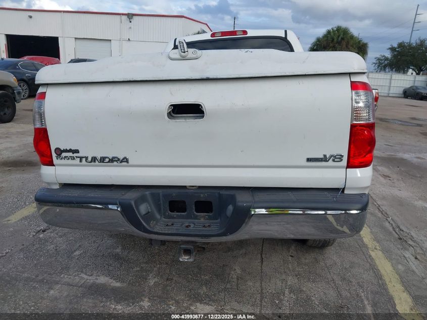 2006 Toyota Tundra Sr5 V8 VIN: 5TBET34126S529739 Lot: 43993677