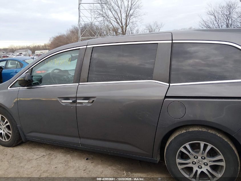 2013 Honda Odyssey Ex-L VIN: 5FNRL5H66DB054401 Lot: 43993681