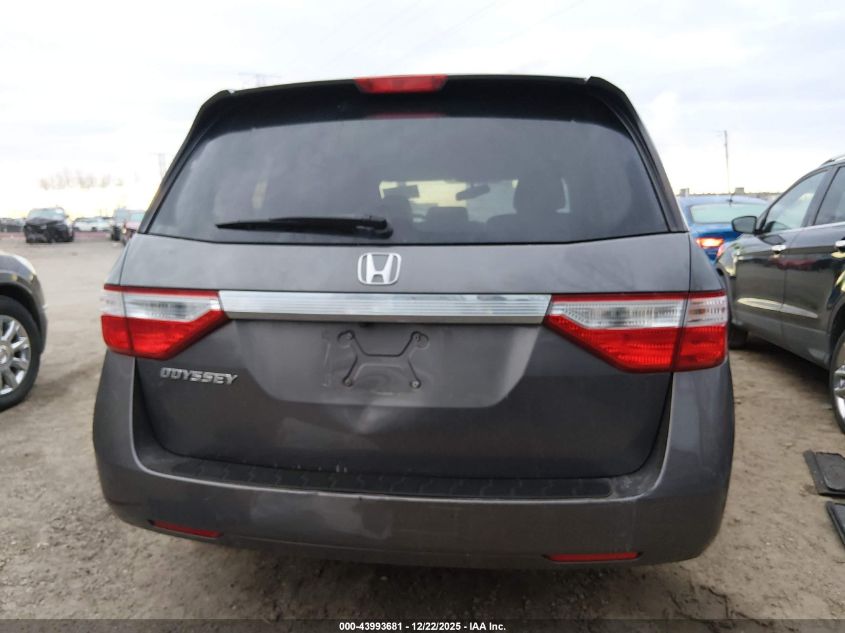 2013 Honda Odyssey Ex-L VIN: 5FNRL5H66DB054401 Lot: 43993681