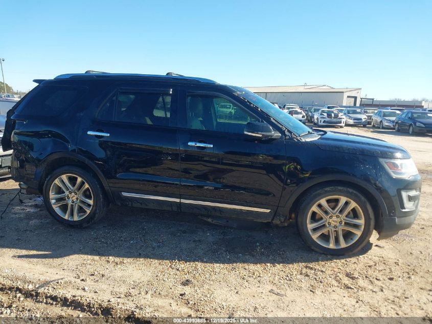 2016 Ford Explorer Limited VIN: 1FM5K7F83GGB02539 Lot: 43993685
