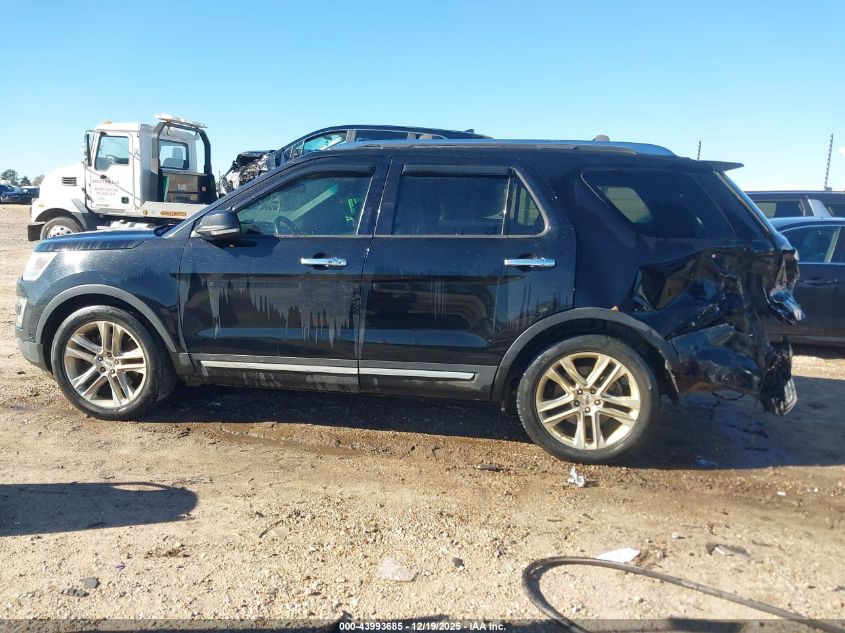 2016 Ford Explorer Limited VIN: 1FM5K7F83GGB02539 Lot: 43993685
