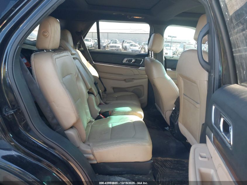 2016 Ford Explorer Limited VIN: 1FM5K7F83GGB02539 Lot: 43993685