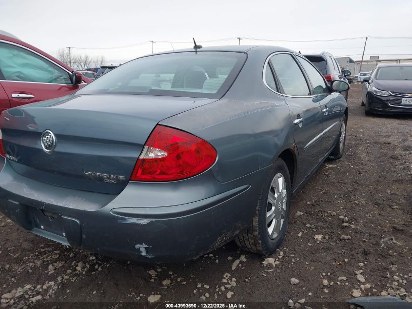 2006 Buick Lacrosse Cx VIN: 2G4WC582X61235180 Lot: 43993690