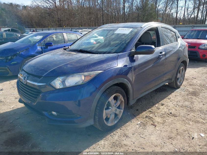 2016 Honda Hr-V Ex-L VIN: 3CZRU6H76GM770964 Lot: 43993699