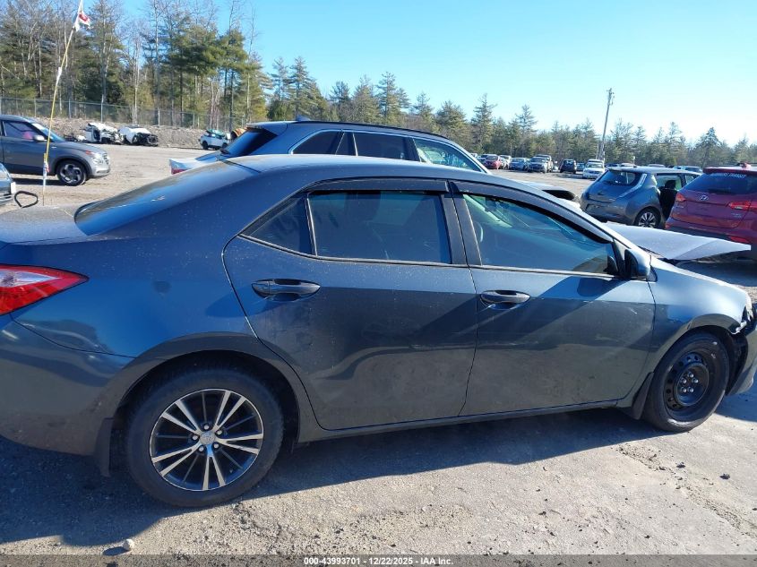 2018 Toyota Corolla Le VIN: 2T1BURHE4JC071470 Lot: 43993701