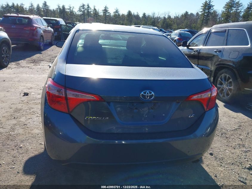 2018 Toyota Corolla Le VIN: 2T1BURHE4JC071470 Lot: 43993701
