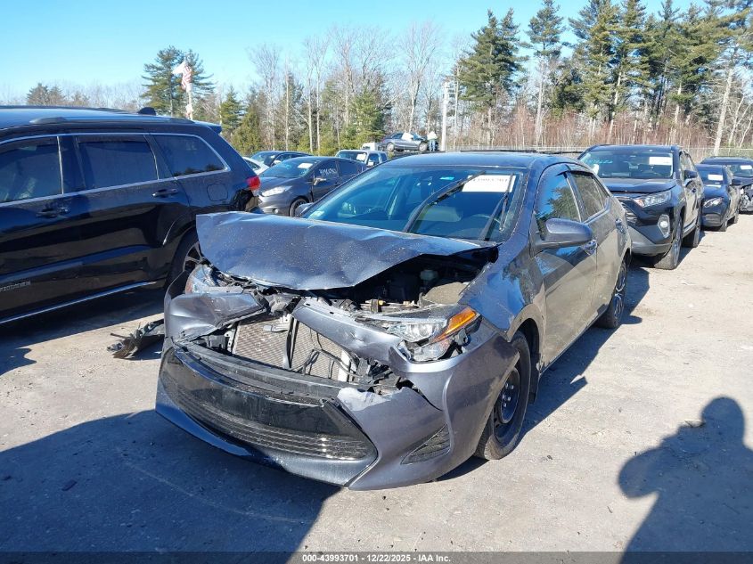 2018 Toyota Corolla Le VIN: 2T1BURHE4JC071470 Lot: 43993701