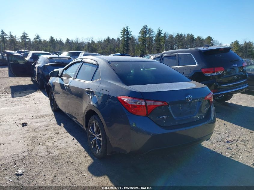 2018 Toyota Corolla Le VIN: 2T1BURHE4JC071470 Lot: 43993701