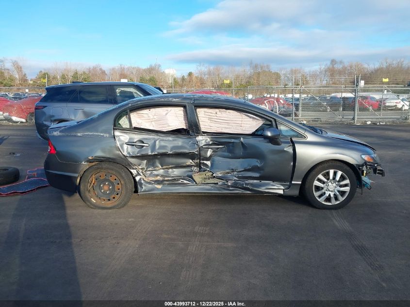 2009 Honda Civic Lx VIN: 2HGFA16519H520038 Lot: 43993712