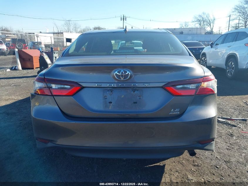 2022 Toyota Camry Le Awd VIN: 4T1R11BK0NU060865 Lot: 43993714